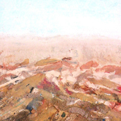 Deserto di Giuda - Mixed media on board 65x45, 1999