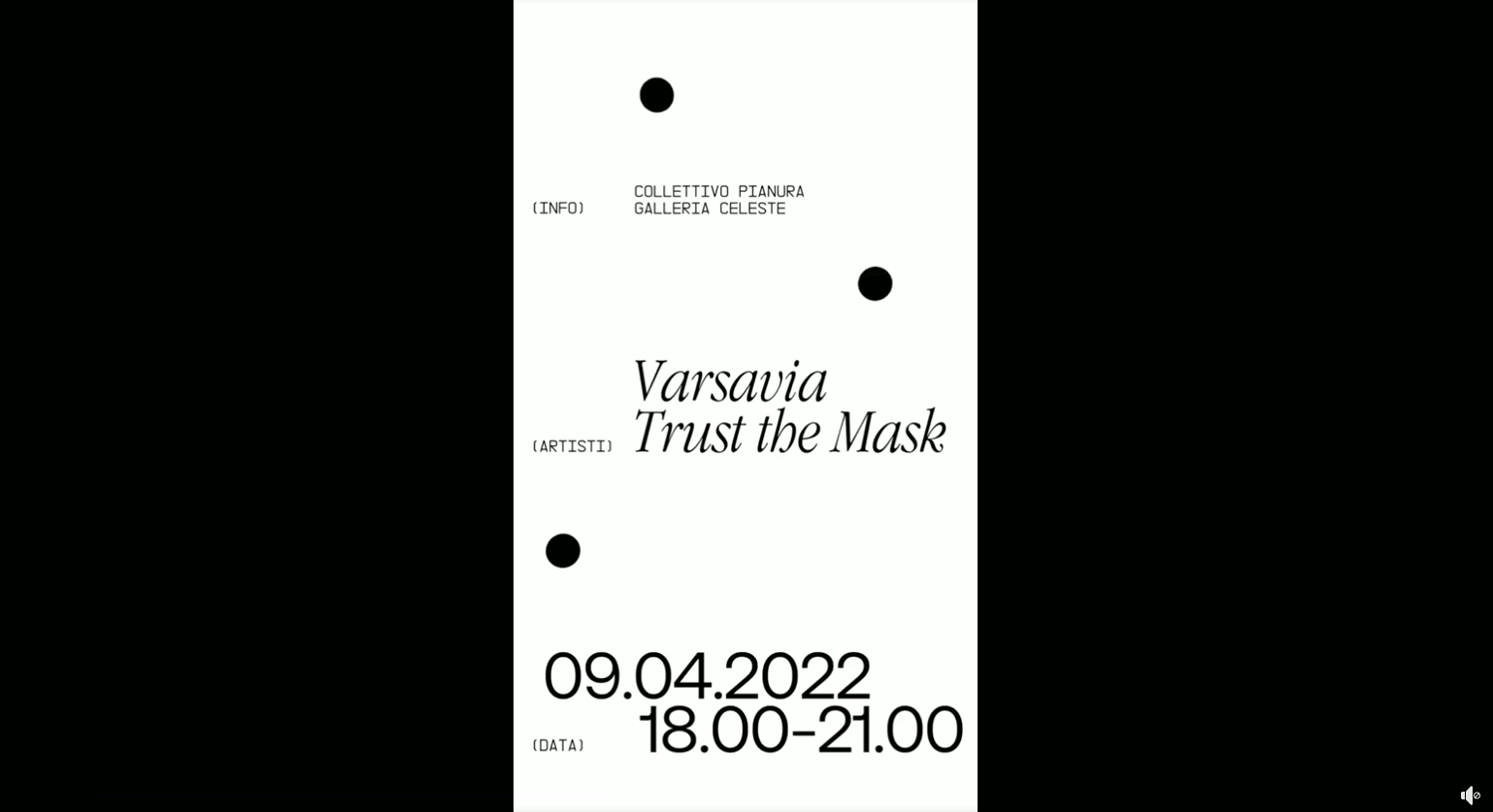 Trust the Musk e Dj Varsavia | Galleria Celeste